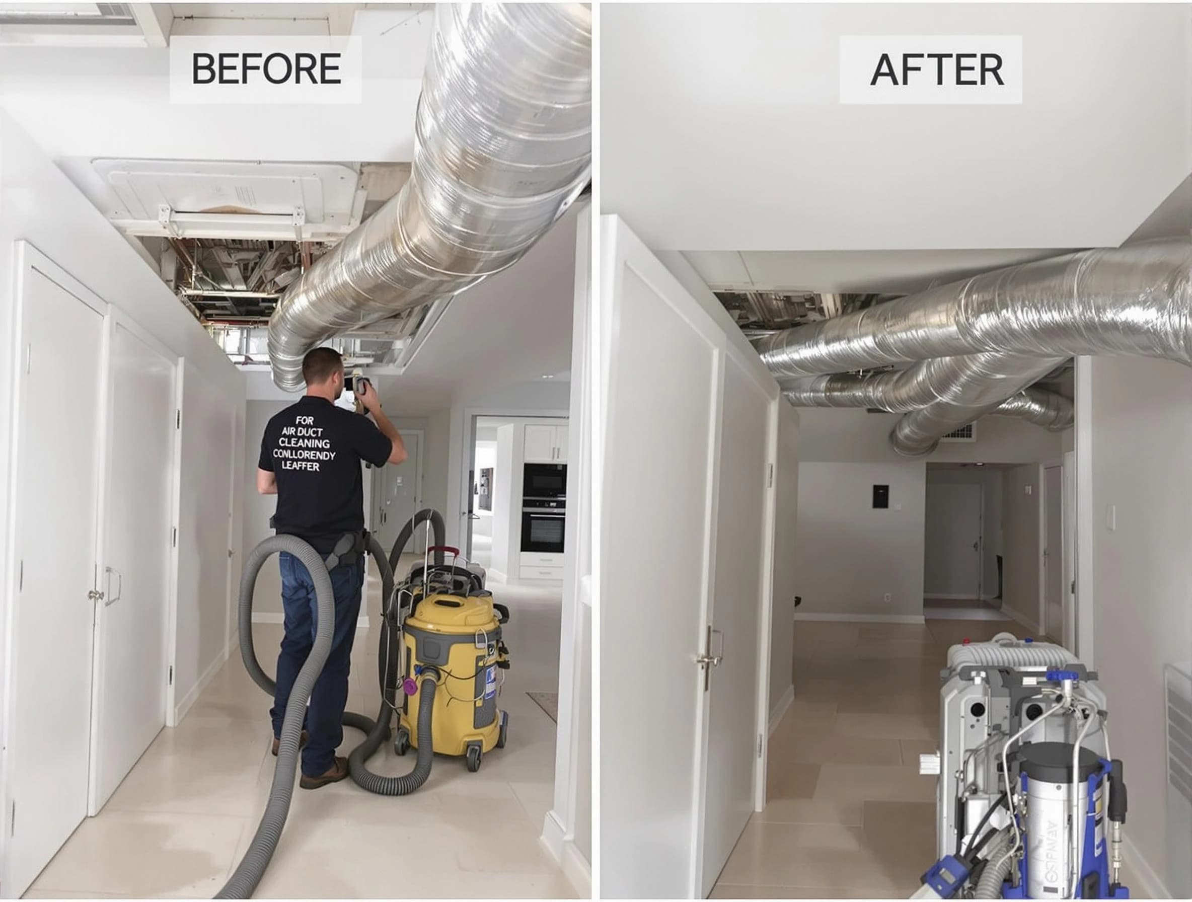 Shaler Air Duct Cleaning professional performing thorough air duct cleaning in Shaler