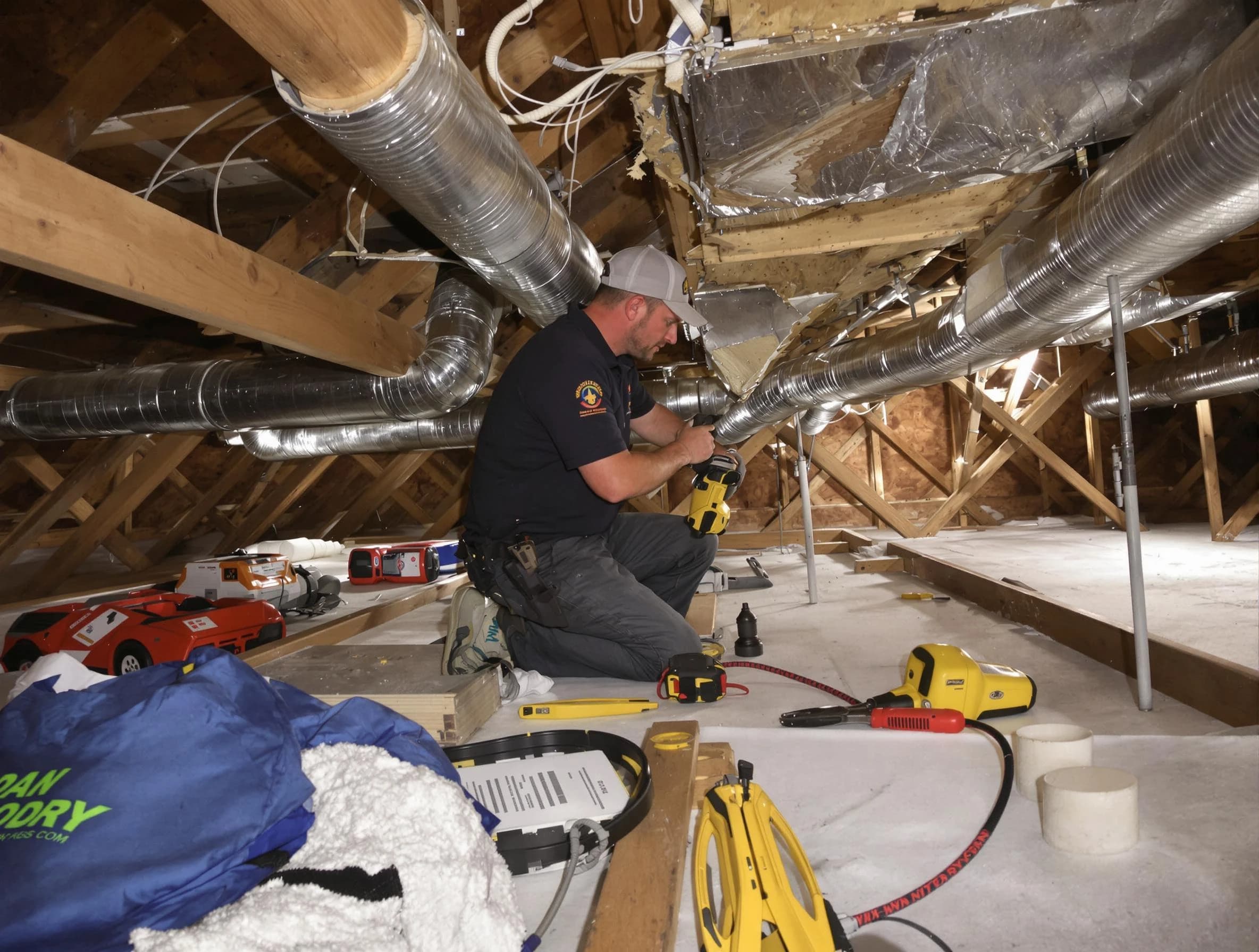 Professional air duct repair by Shaler Air Duct Cleaning in Shaler
