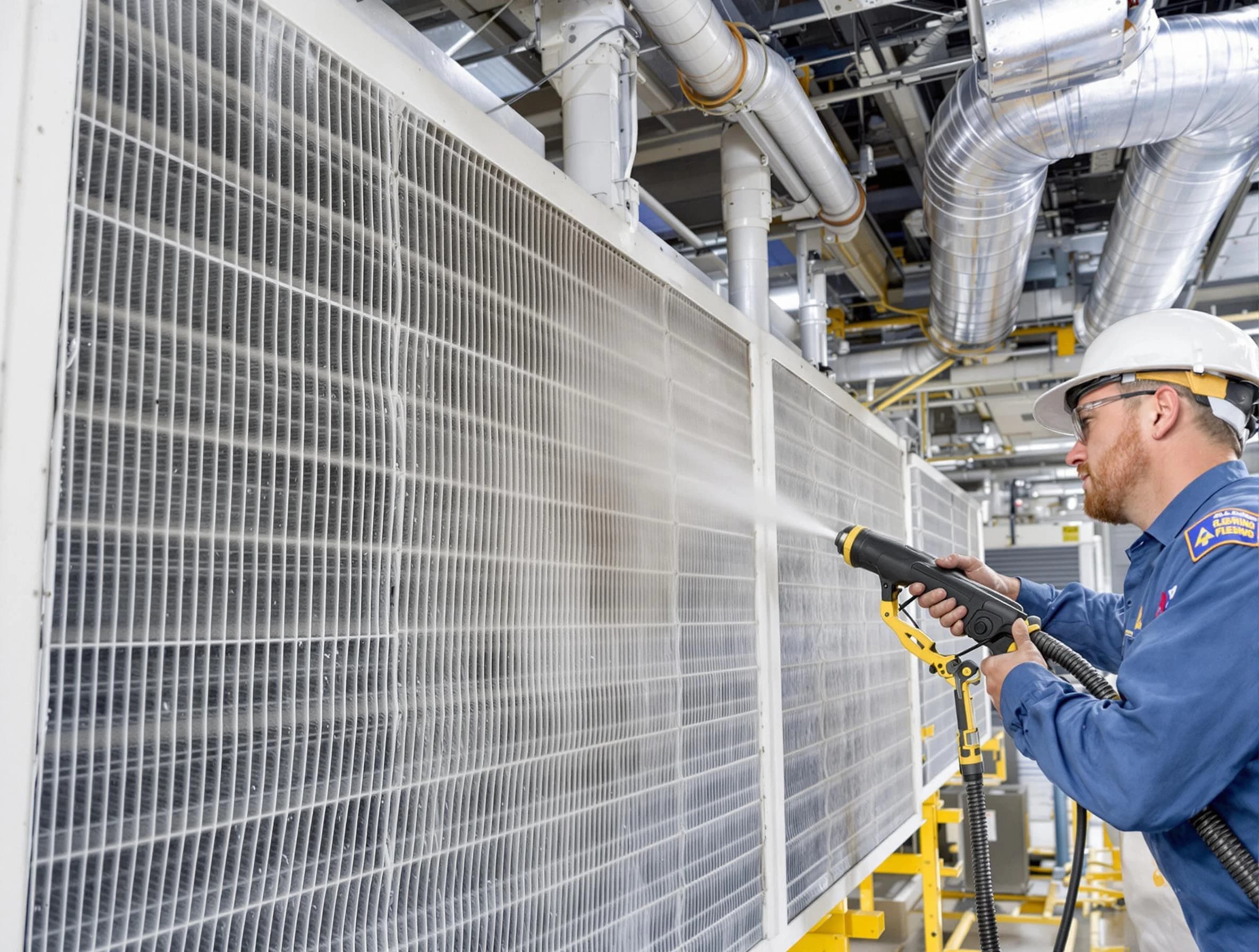 Professional commercial coil cleaning by Shaler Air Duct Cleaning in Shaler