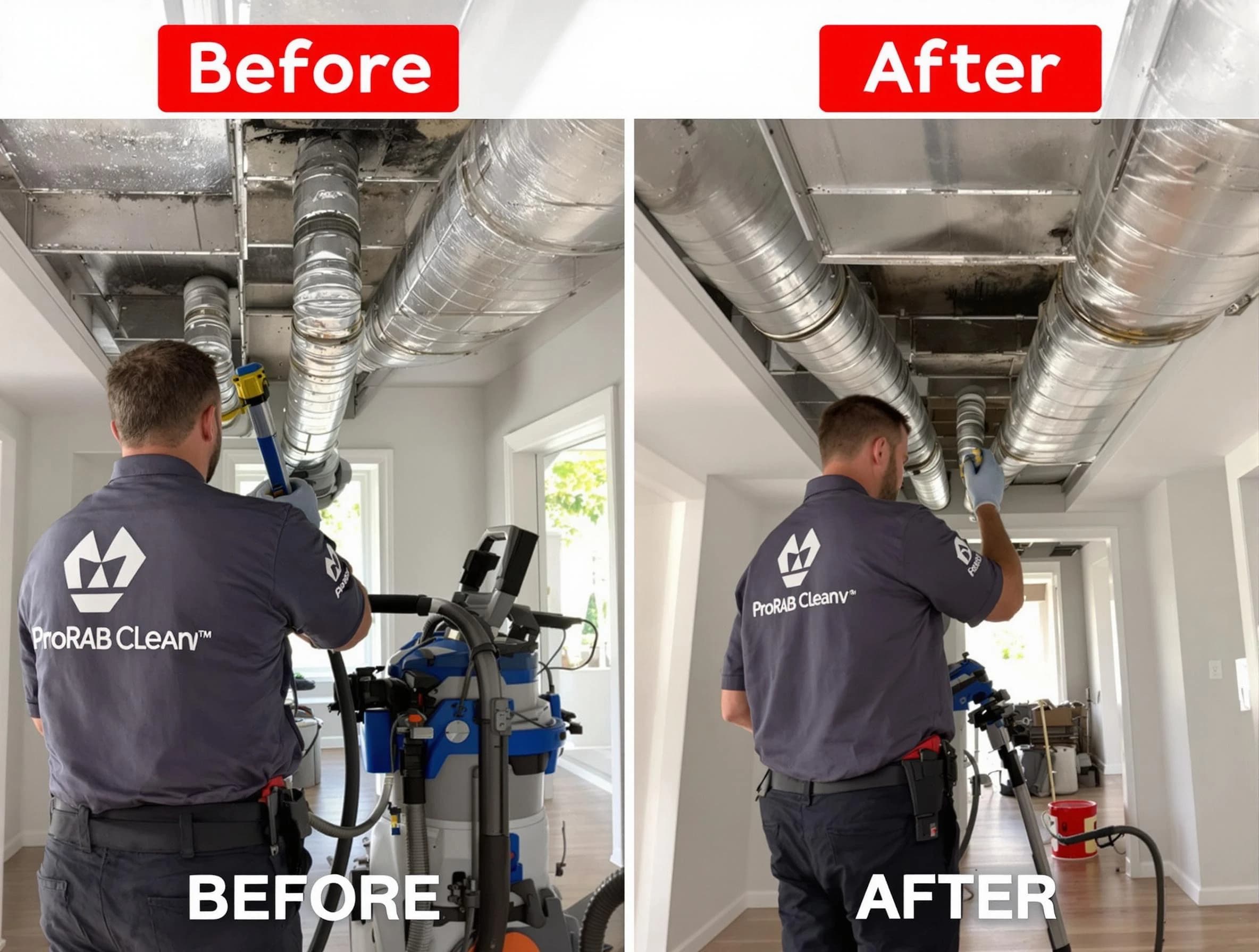 Shaler Air Duct Cleaning expert performing thorough residential duct cleaning in a Shaler home