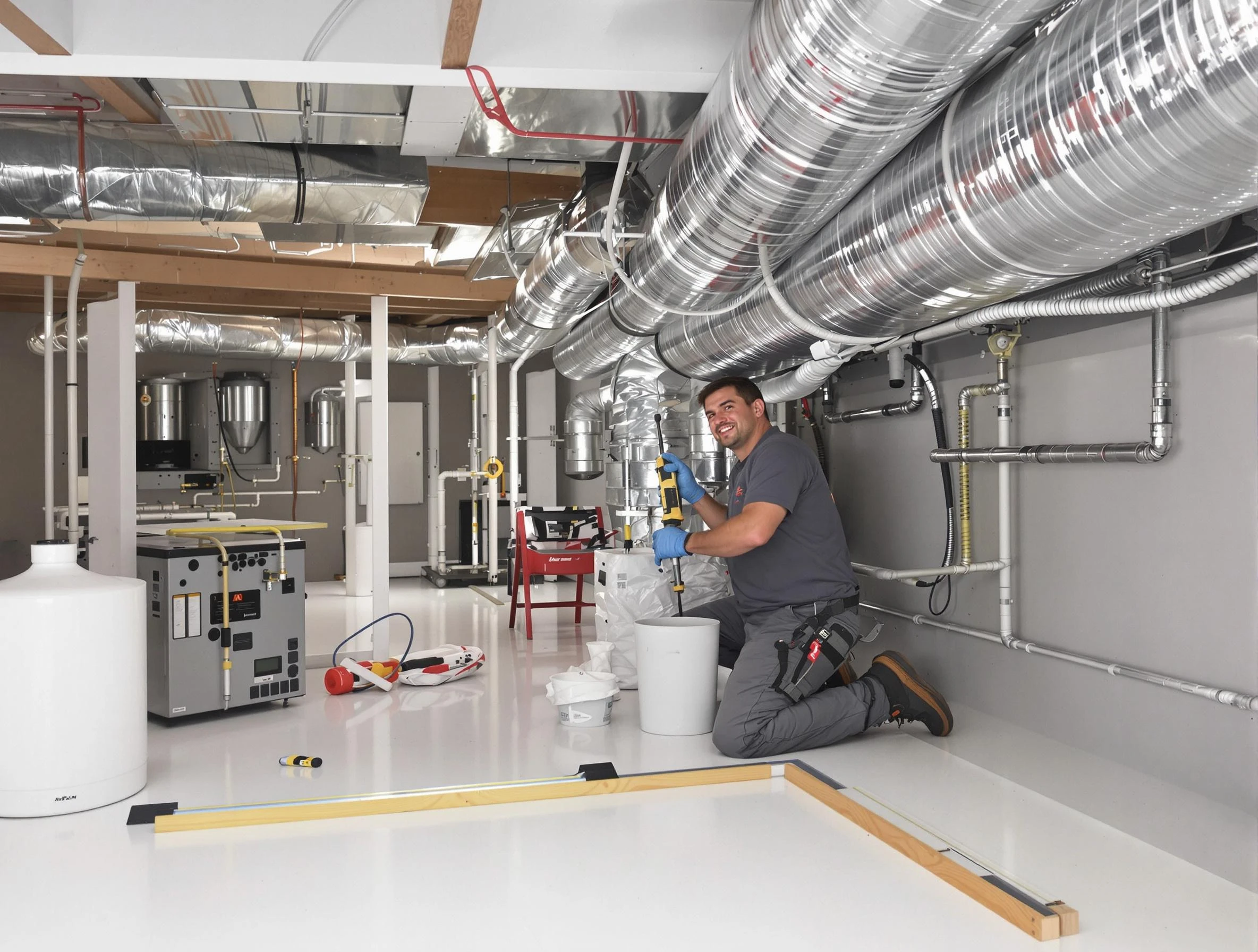 Professional duct sealing service by Shaler Air Duct Cleaning in Shaler