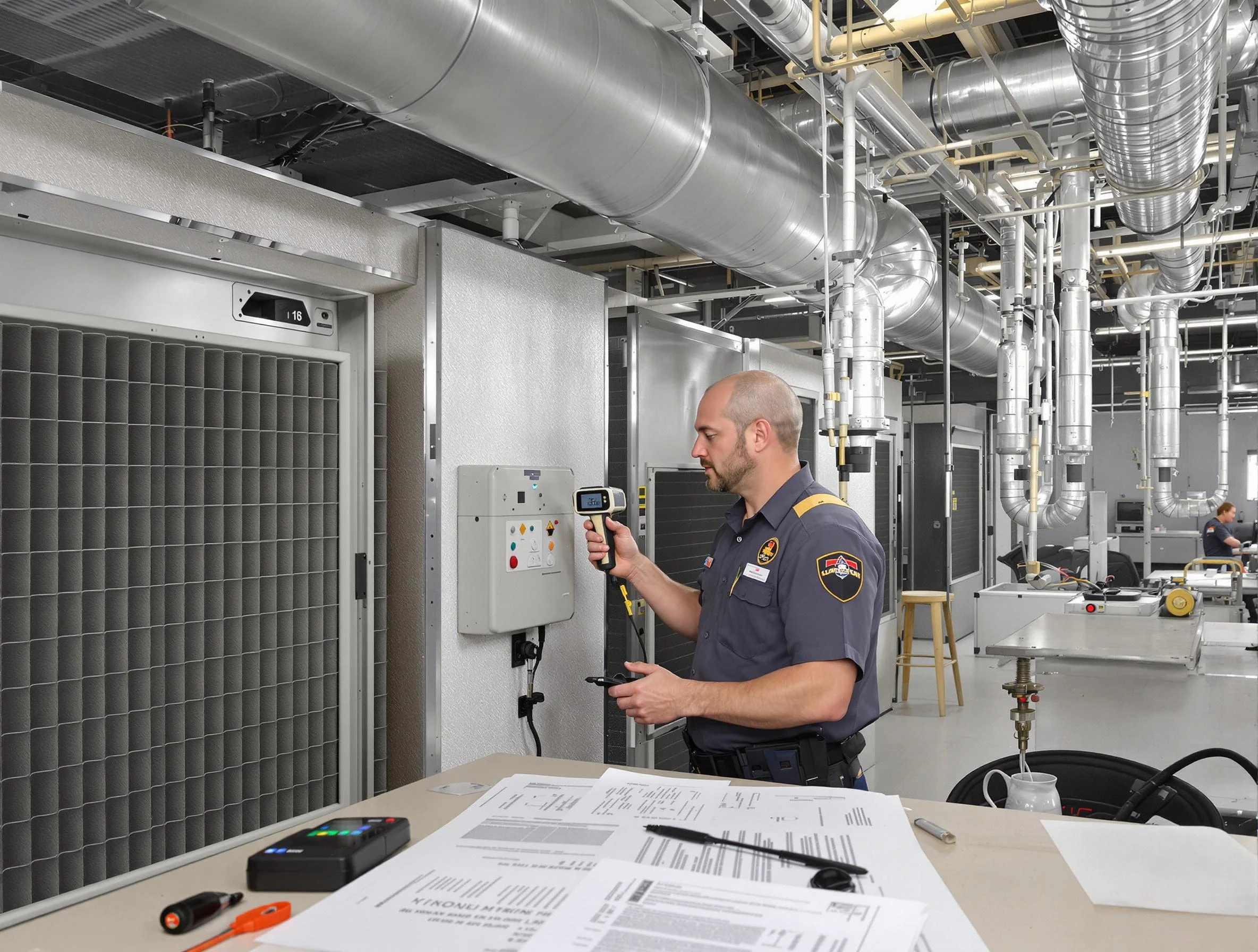 Professional filter system inspection by Shaler Air Duct Cleaning in Shaler