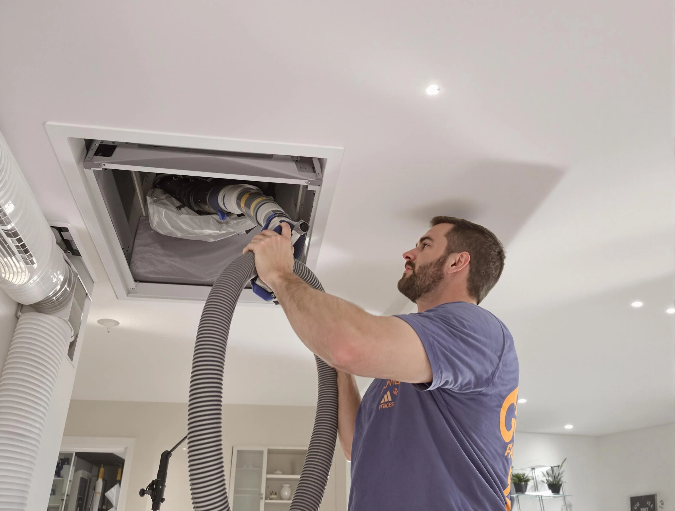 Precision indoor duct cleaning by Shaler Air Duct Cleaning in Shaler